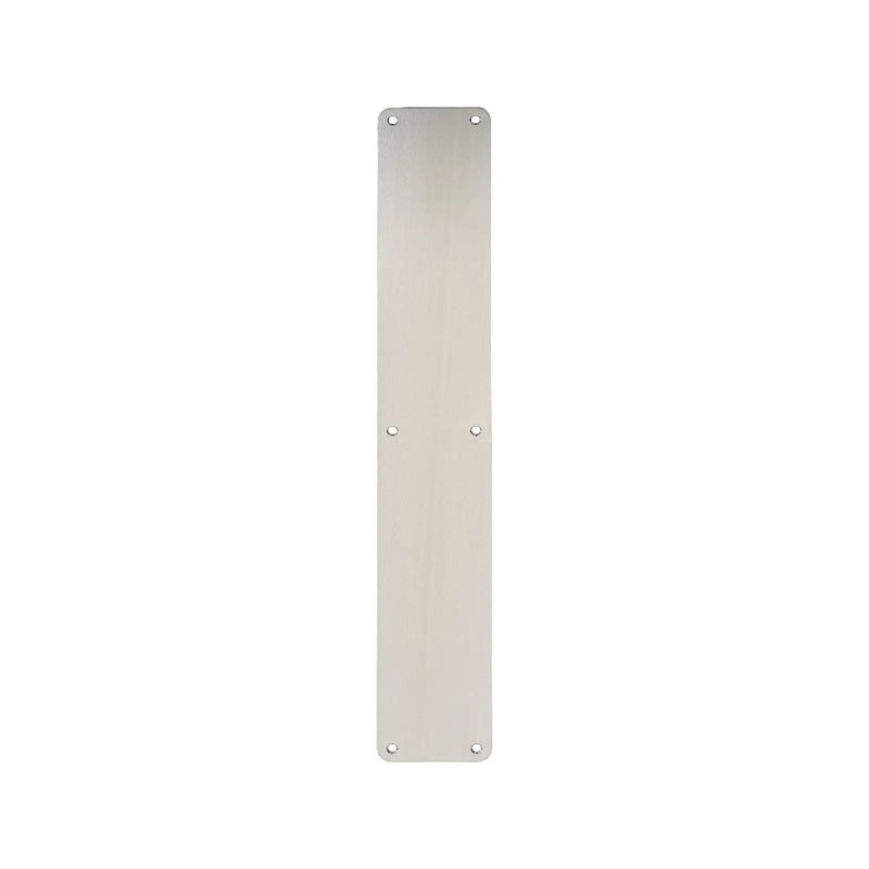 Stax 500 X 75Mm - Finger Plate - Plain - Satin Stainless Steel