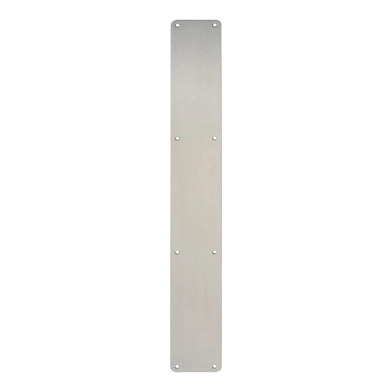 Stax 650 X 75Mm - Finger Plate - Plain - Satin Stainless Steel