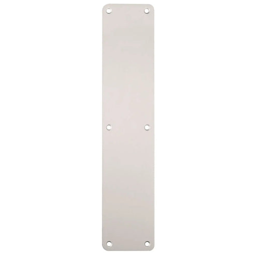 Finger Plate 300 X 75Mm - Plain - Satin Anodised Aluminium