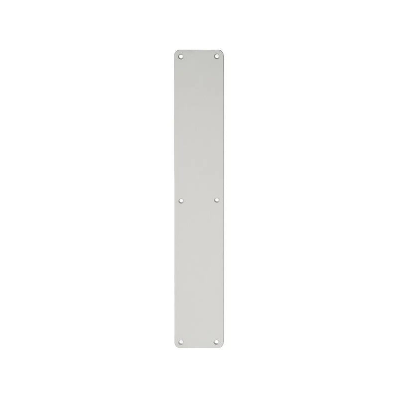 Finger Plate 500 X 75Mm - Plain - Satin Anodised Aluminium