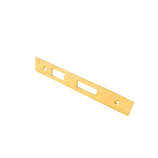 Forend Strike & Fixings - Bas/Ess/Lss - Square - Stainless Brass