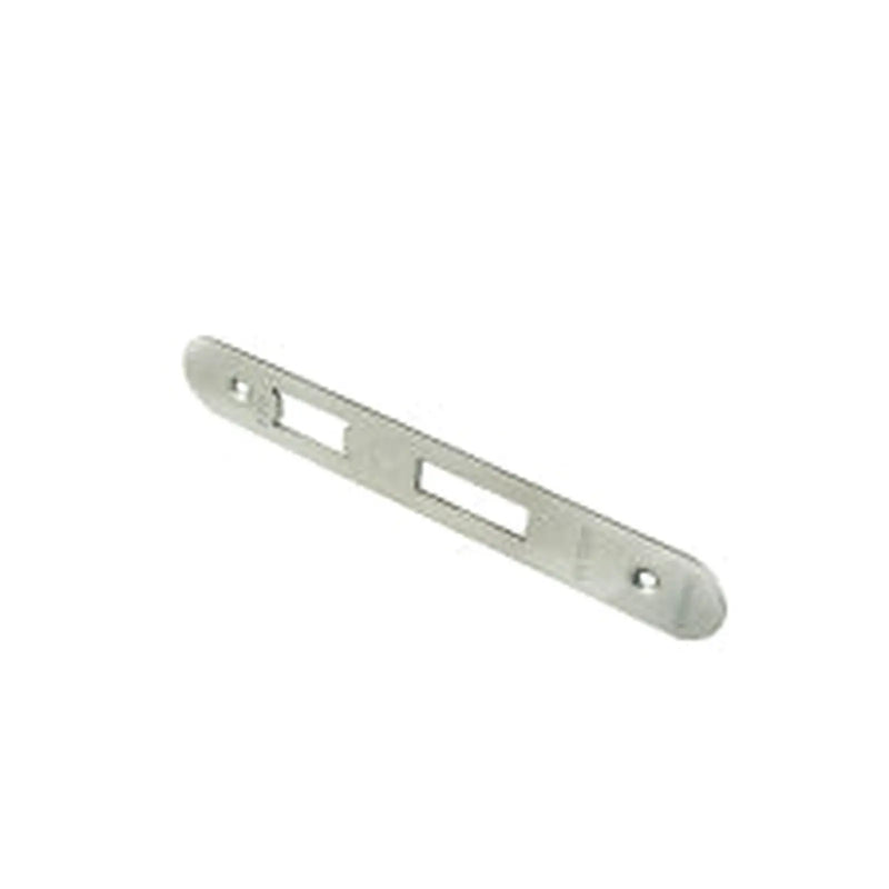 Forend Strike & Fixings - Bas/Ess/Lss - Radius - Satin Stainless Steel