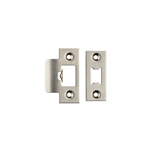 Forend Strike & Fixings - Tls - Square - Satin Stainless Steel