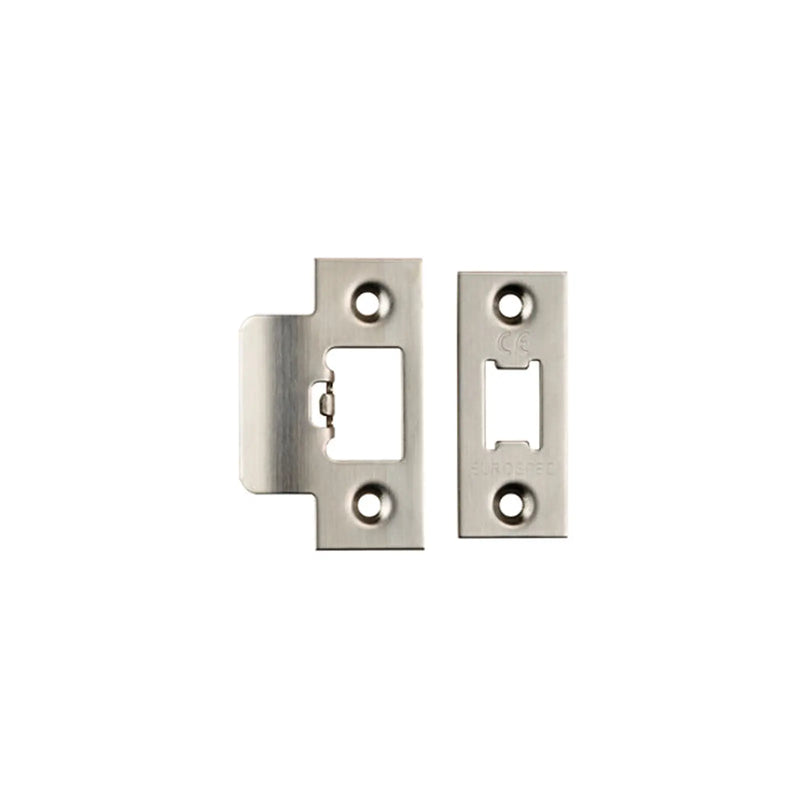 Forend Strike & Fixings - Tls - Square - Satin Stainless Steel
