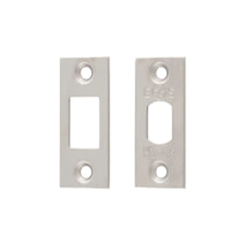 Forend Strike & Fixings - Tld - Square - Satin Stainless Steel