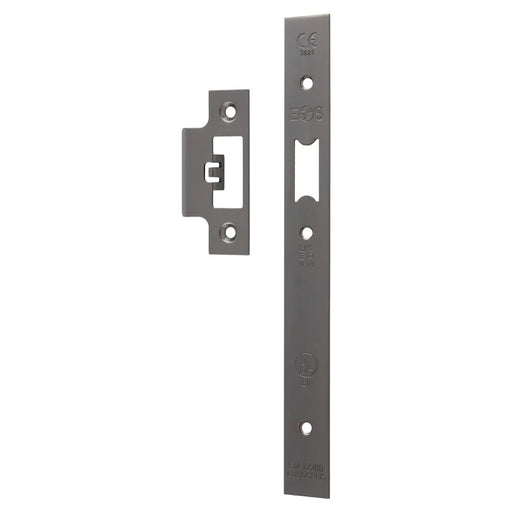 Forend Strike & Fixings - Dls0060L - Square - Matt Bronze