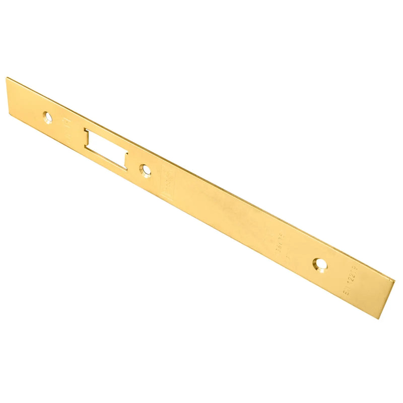 Forend Strike & Fixings - Dls0060L - Square - Stainless Brass