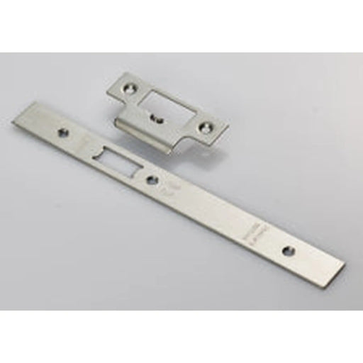 Forend Strike & Fixings - Dls0060L - Square - Satin Stainless Steel