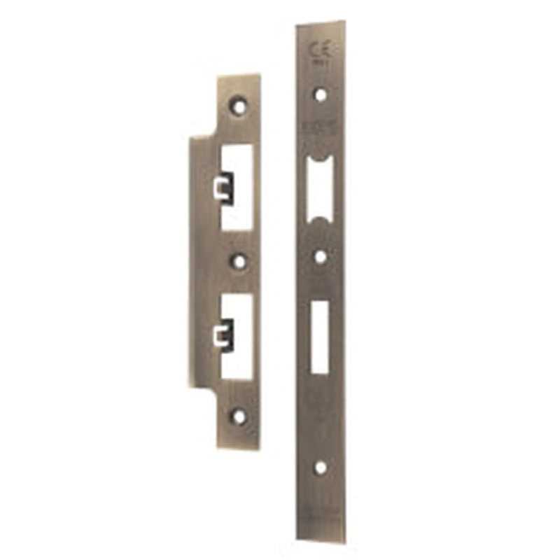 Forend Strike & Fixings - Dls7260Ep/Dls7860Wc - Square - Antique Brass