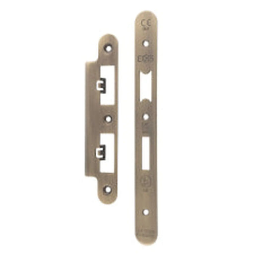 Forend Strike & Fixings - Dls7260Ep/Dls7860Wc - Radius - Antique Brass