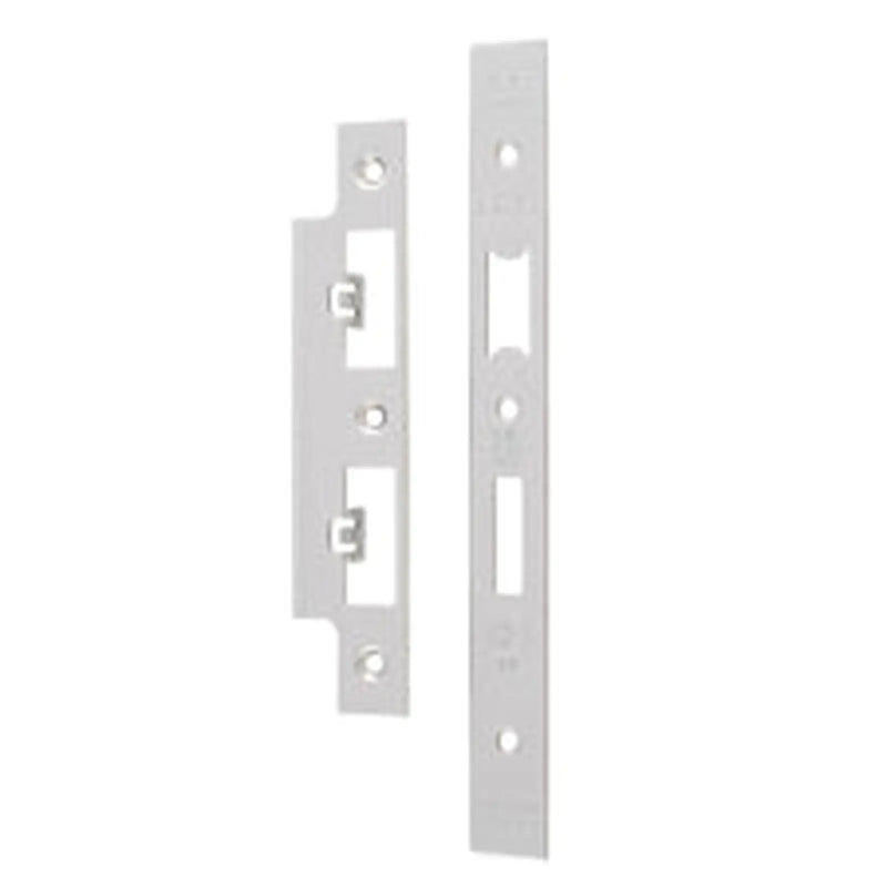 Forend Strike & Fixings - Dls7260Ep/Dls7860Wc - Square - Bright Stainless Steel