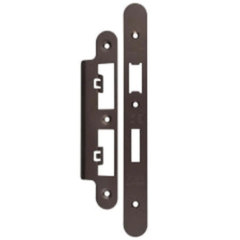 Forend Strike & Fixings - Dls7260Ep/Dls7860Wc - Radius - Matt Bronze
