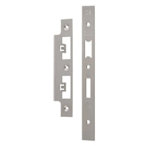 Forend Strike & Fixings - Dls7260Ep/Dls7860Wc - Square - Satin Stainless Steel