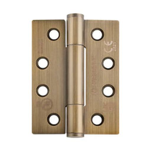 Stax 102 X 76 X 3.4Mm Concealed Bearing G14 Hinge - Radius - Bulk Pack - No Screws - Satin Stainless Steel