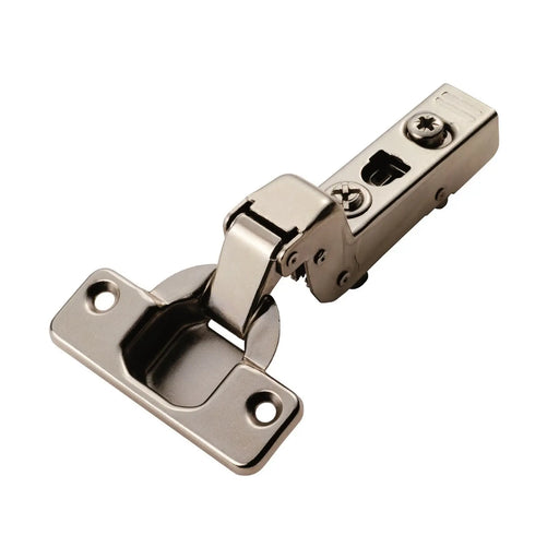 Stax 100 Deg Inset Clip-On Soft Close Hinge (C80C676F) - Bright Nickel Plate 35 cup
