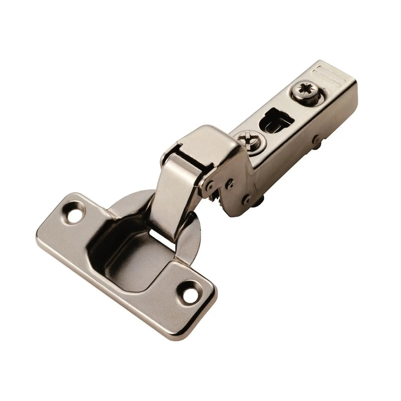 Stax 100 Deg Inset Clip-On Soft Close Hinge (C80C676F) - Bright Nickel Plate 35 cup