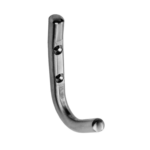 Coat Hook - 93 X 10Mm - Face Fix - Satin Stainless Steel