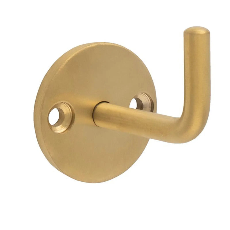 Coat Hook - 33Mm - Face Fix - Satin PVD