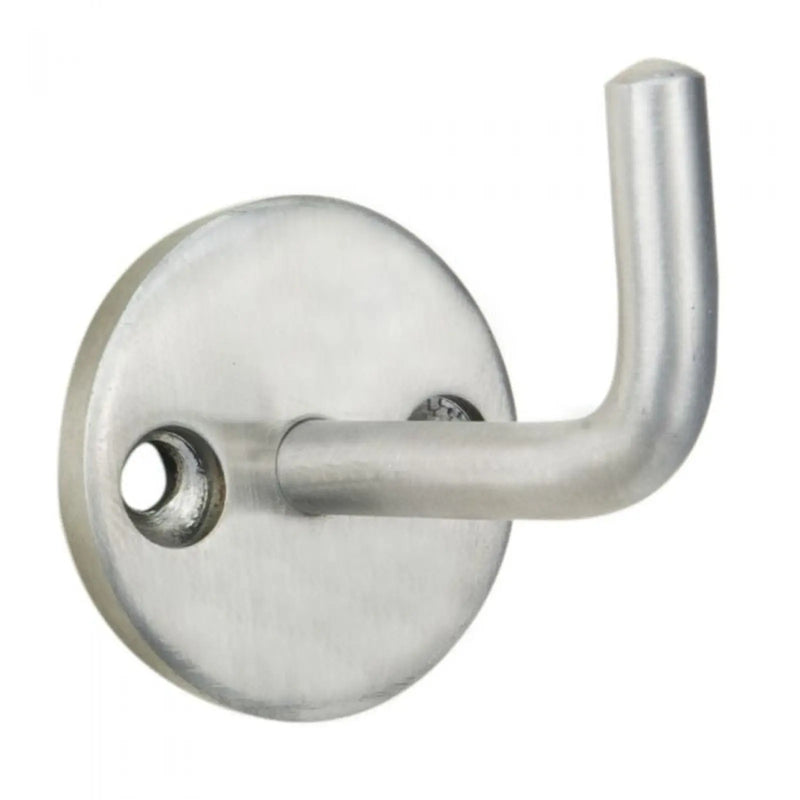 Coat Hook - 33Mm - Face Fix - Satin Stainless Steel
