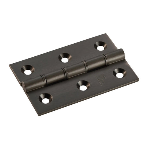 Stax 75 X 50 X 2.5Mm Double Phosphor Bronze Washered Butt Hinge C/W Screws (Pair) - Matt Bronze 76 x 50 x 2.5mm