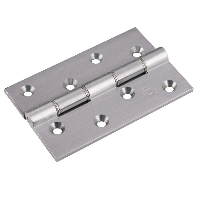 Stax 100 X 67 X 4Mm Double Stainless Steel Washered Butt Hinge (Pair) - Satin Chrome 102x67x4mm