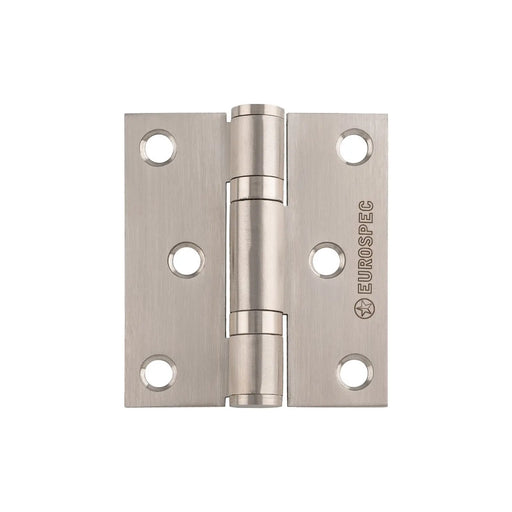 Stax 76 X 67 X 2.5Mm Ball Bearing Hinge Grade 11 C/W Screws (Pair) - Satin Stainless Steel