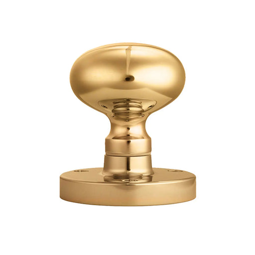 Victorian - Mortice Knob Mushroom Otl (Polished Brass) - Polished Brass 61MM