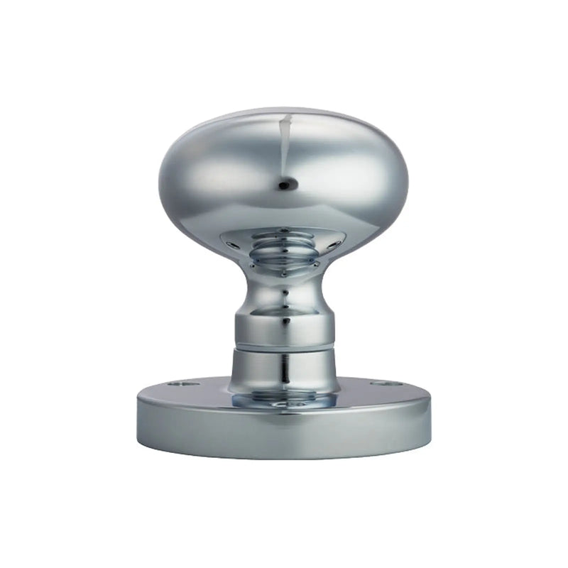 Victorian - Mortice Knob Mushroom Cro (Polished Chrome) - Polished Chrome 61MM