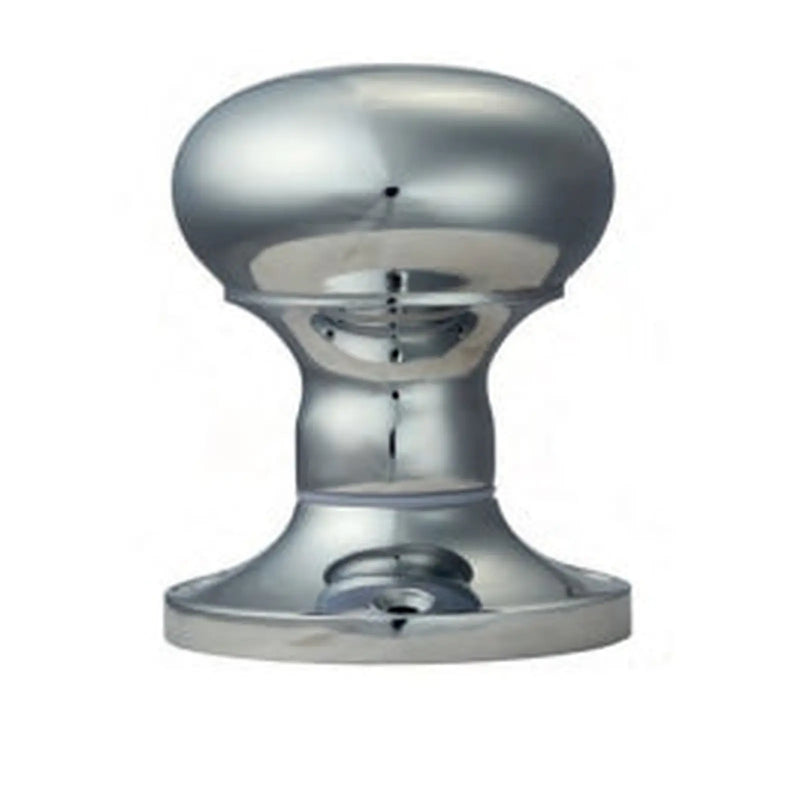 Victorian - Mortice Knob Mushroom (Unsprung) Otl (Polished Brass) - Polished Brass 56MM