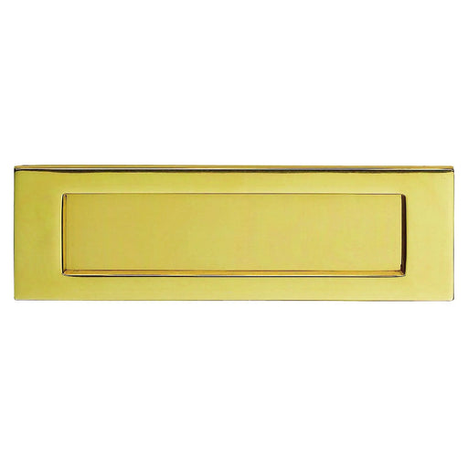 Victorian - Letter Plate - Polished Brass 276 x 94mm