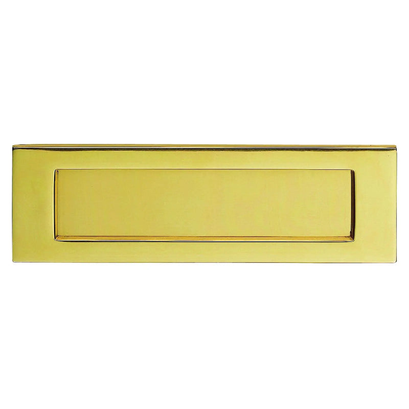 Victorian - Letter Plate - Polished Brass 276 x 94mm