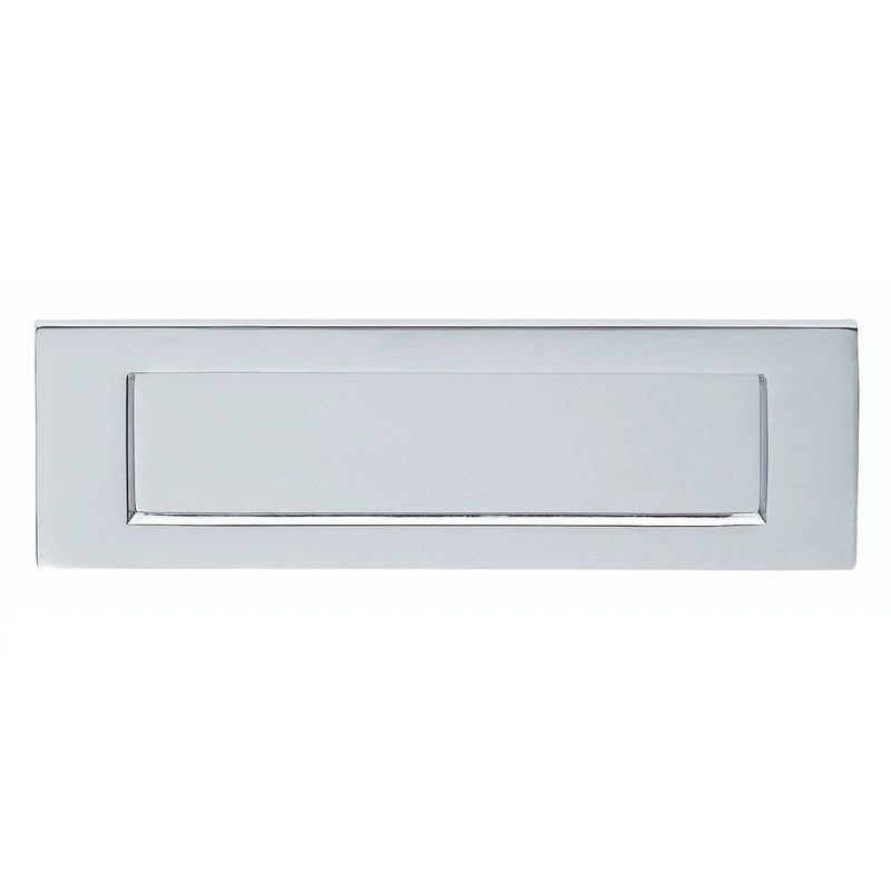 Victorian - Letter Plate - Polished Chrome 257 x 80mm