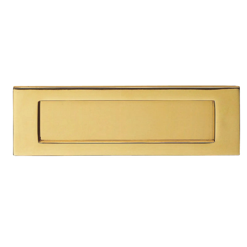Victorian - Letter Plate - Stainless Brass 257 x 80mm