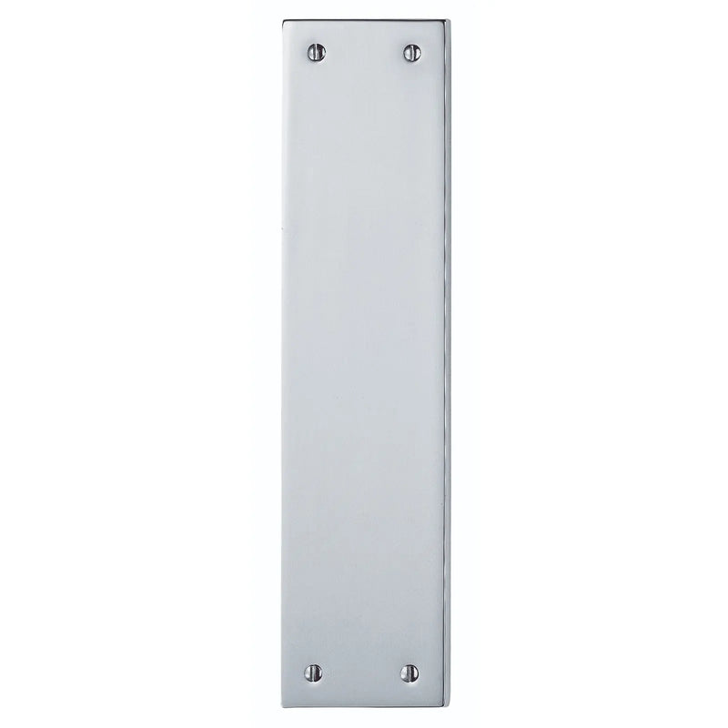 Victorian - Finger Plate - Polished Chrome 305MM X 70MM