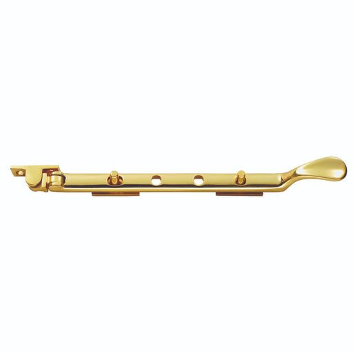 Stax 300Mm Victorian Casement Stay - Polished Brass 300mm