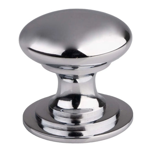 Victorian Cupboard Knob (One Piece) 42Mm - Polished Chrome 42 ( 42 )