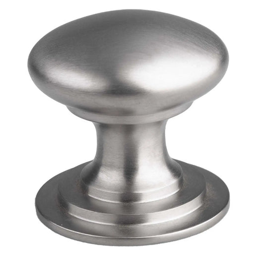 Victorian Cupboard Knob (One Piece) 42Mm - Satin Nickel 42 ( 42 )