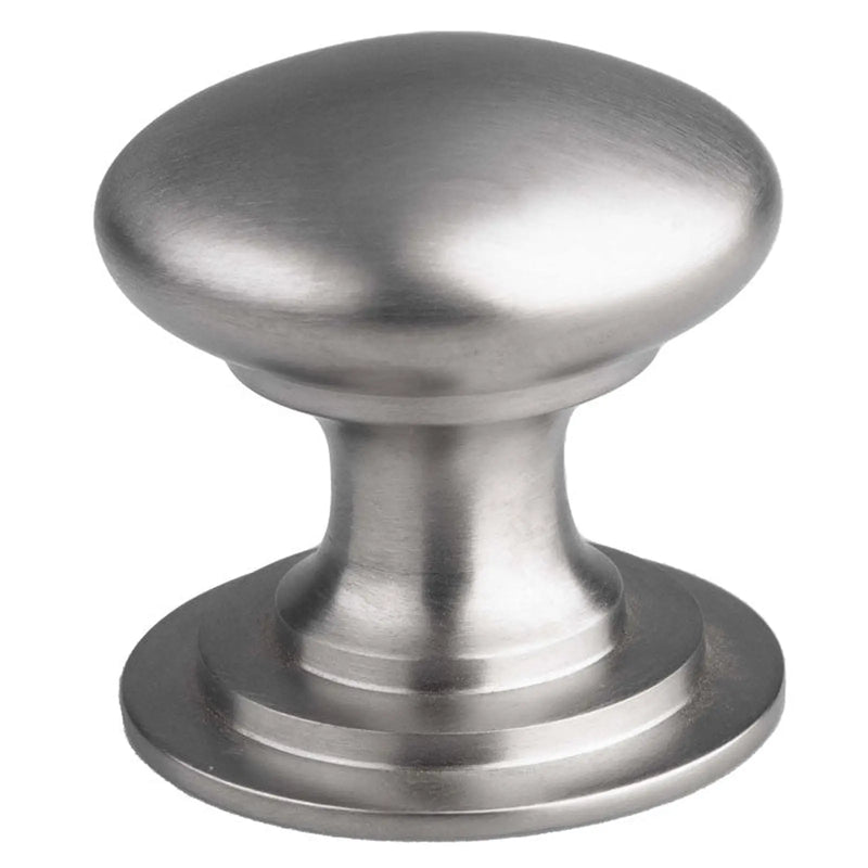 Victorian Cupboard Knob (One Piece) 42Mm - Satin Nickel 42 ( 42 )