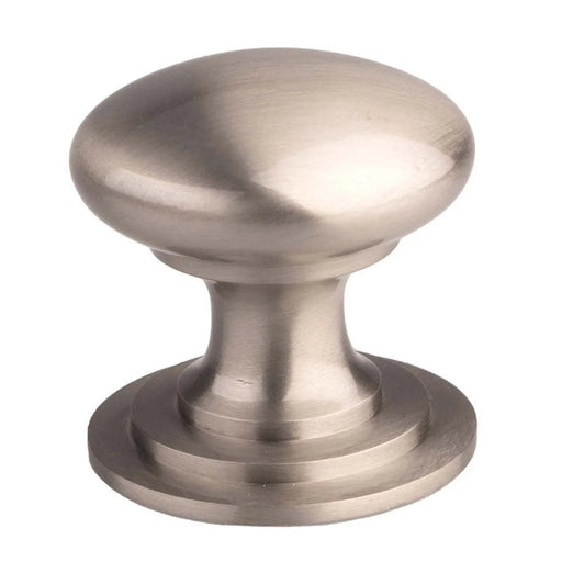 Victorian Cupboard Knob (One Piece) 42Mm - Stainless Steel Effect 42 ( 42 )