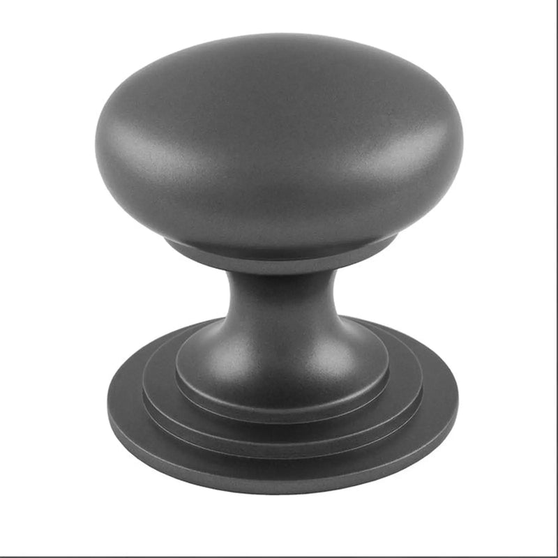 Victorian Cupboard Knob (One Piece) 50Mm - Anthracite