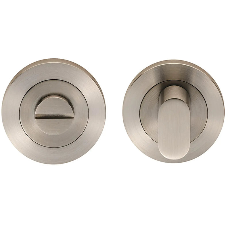 Stax Turn & Release - 5Mm Spindle - Screw-On Round Rose - Grade 316 - Satin Stainless Steel