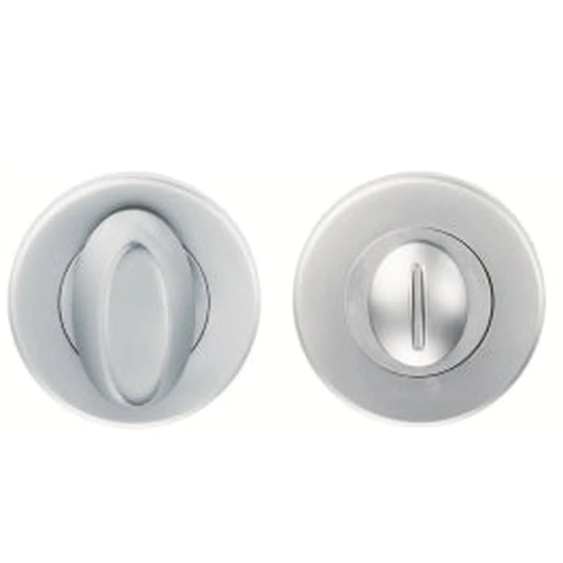 Stax Turn & Release On Concealed Fix Push On Round Rose - Satin Chrome 52MM