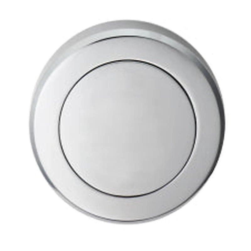 Escutcheon - Blank Profile - Screw-On Round Rose - Polished Chrome