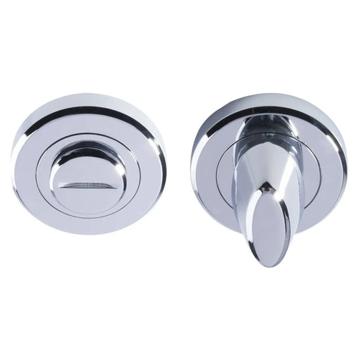 Stax Turn & Release - 5Mm Spindle - Screw-On Round Rose - Polished Chrome 52MM