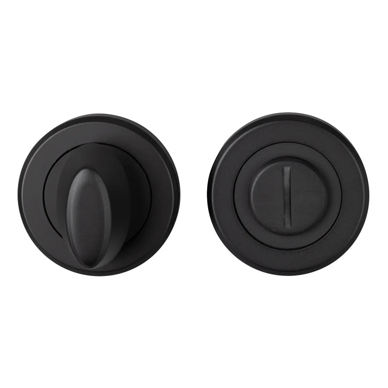 Stax Turn & Release - 5Mm Spindle - Screw-On Round Rose - Matt Black