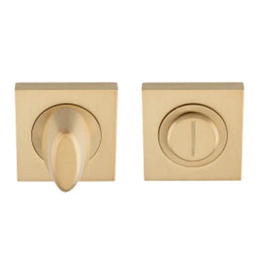 Stax Turn & Release - 5Mm Spindle - Square Rose - Satin Brass