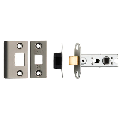 Stax 64Mm Bolt-Through Tubular Latch - 8Mm Follower - Square - Matt Bronze