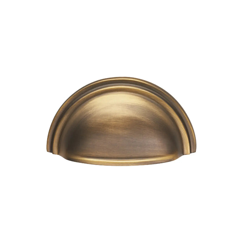 Victorian Cup Pull 76Mm C/C - Antique Brass