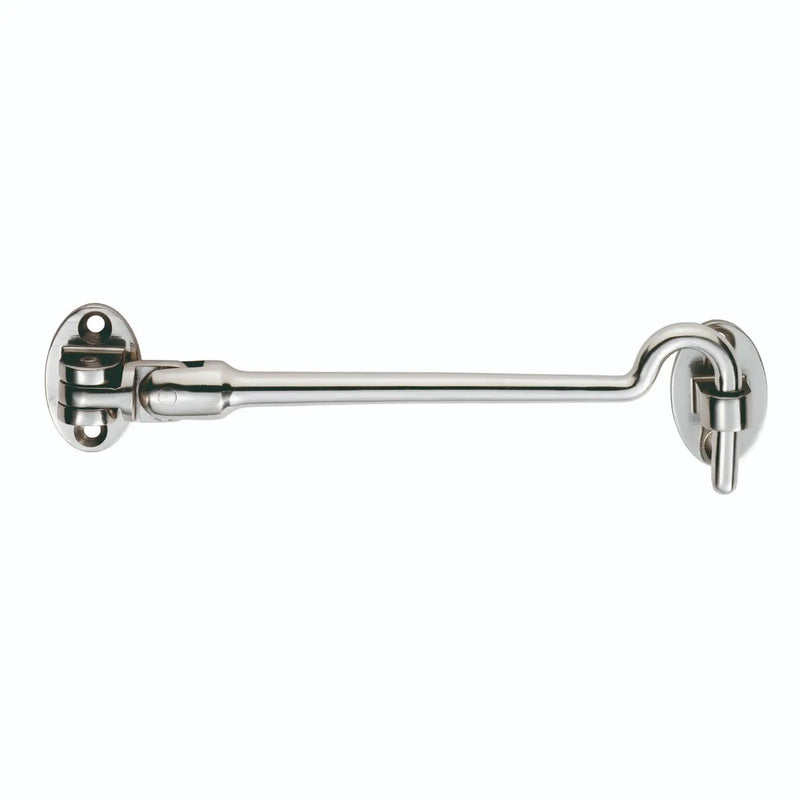 Stax 150Mm Cabin Hook Silent Pattern - Bright Stainless Steel