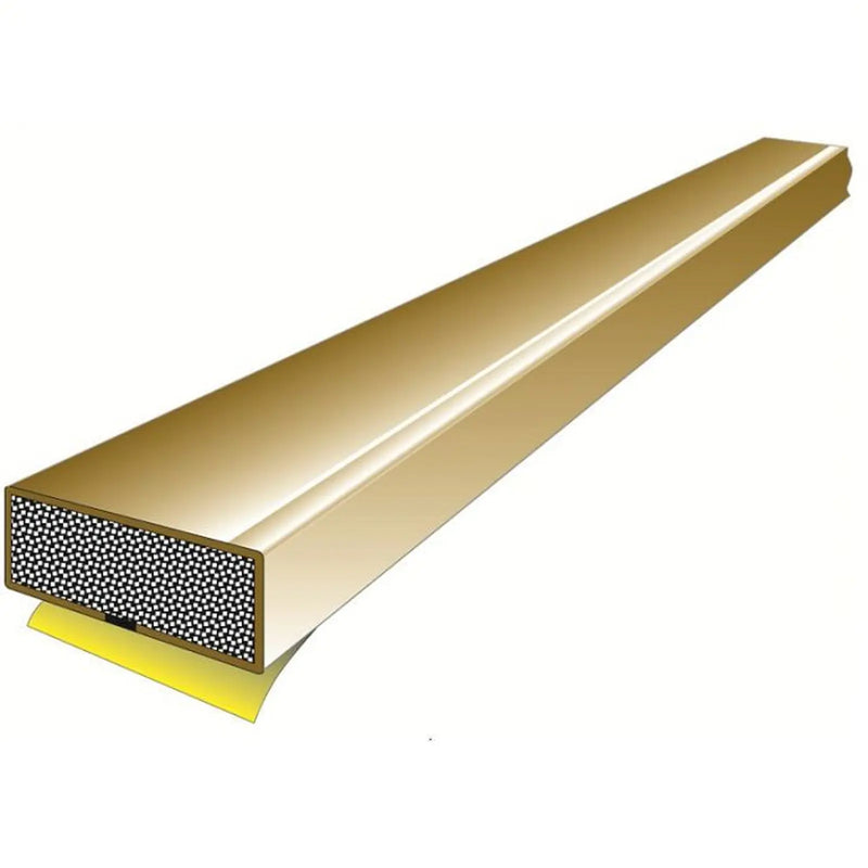 Brown 2.1 Mtr. Fire Door Seals S/A 10Mm X 4Mm ( One Pack Contains X 25 ) - Brown 2100 x 10 x 4